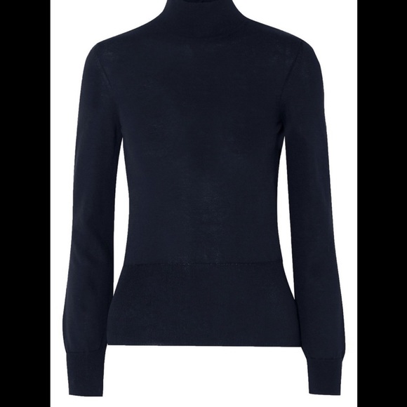 JACQUEMUS Baya Turtleneck Cutout Open Back Sweater - Picture 6 of 10